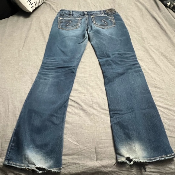 Aiko Bootcut Silver Jeans sz.30x33 - Picture 4 of 5